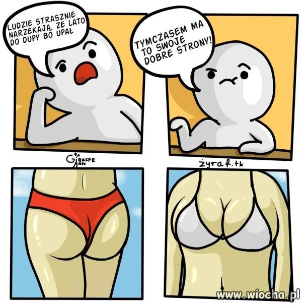 Upał ma swoje dobre strony