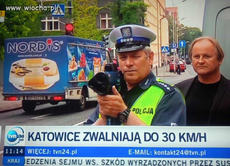 30km/h w całym centrum Katowic...