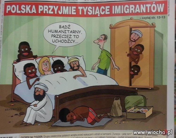 Ja nie mam nic przeciwko imigrantom 