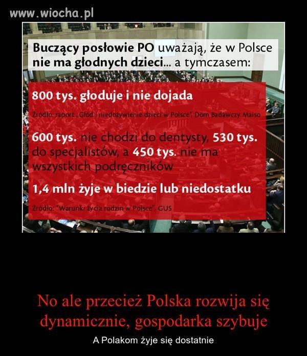 Ich dzieci nie głodują więc o co tyle szumu??