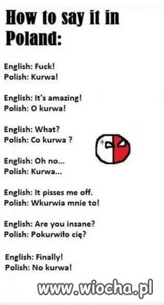Polski język.