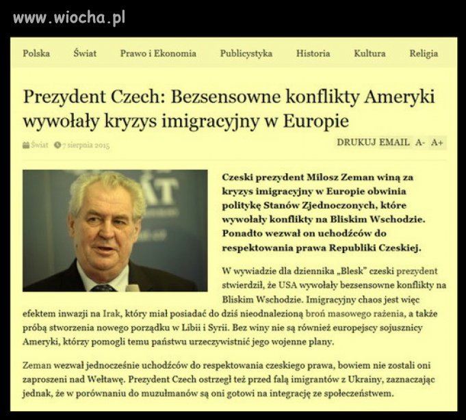 I ma chłop racje