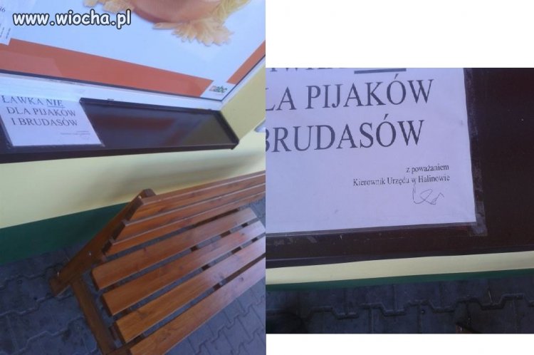 Ławka  dla wybranych