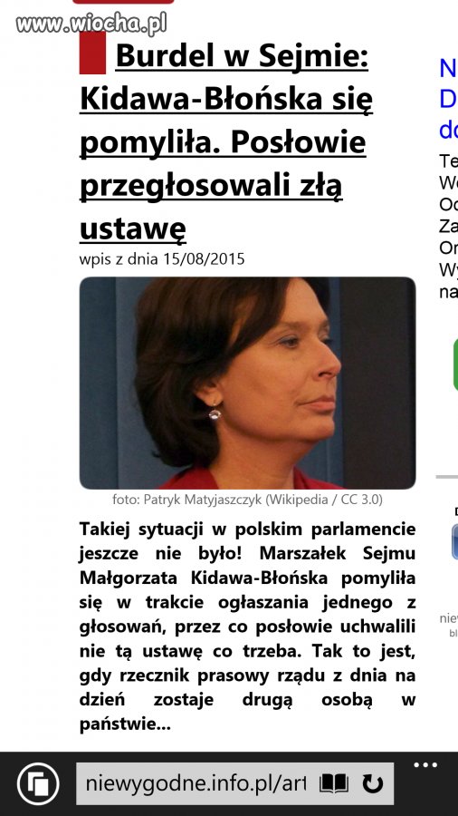 Brawo Małgosia 