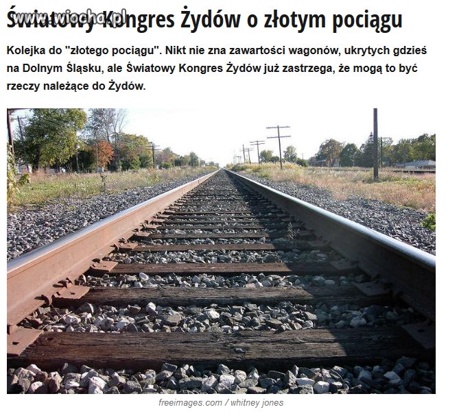 Roszczeń do "złotego pociągu" na razie