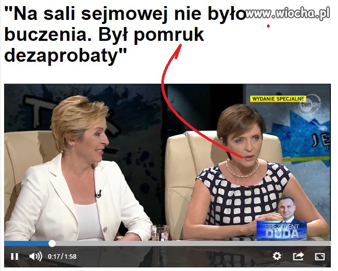 I ta idiotka byla ministrem...