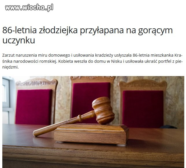 W tym wieku to by sobie już odpuściła.