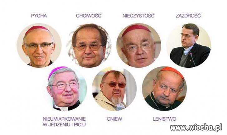7 grzechów głównych