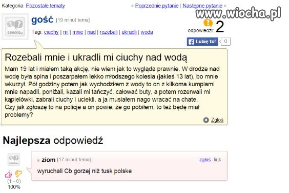 Tak kończą cwaniaki 