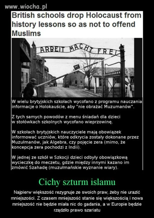Islam jest zły 