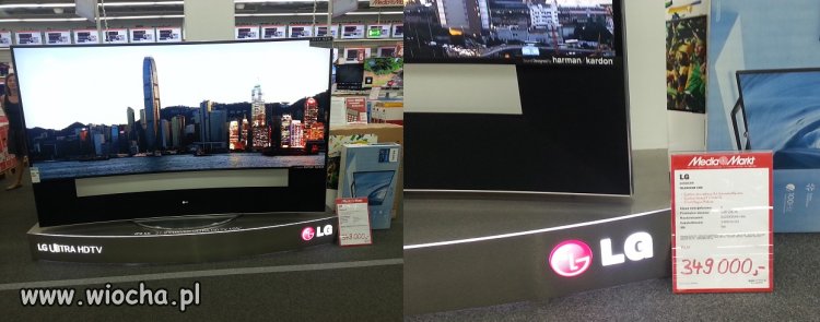 Media Markt - nie dla idiotów. Tv za 349 tyś zł !