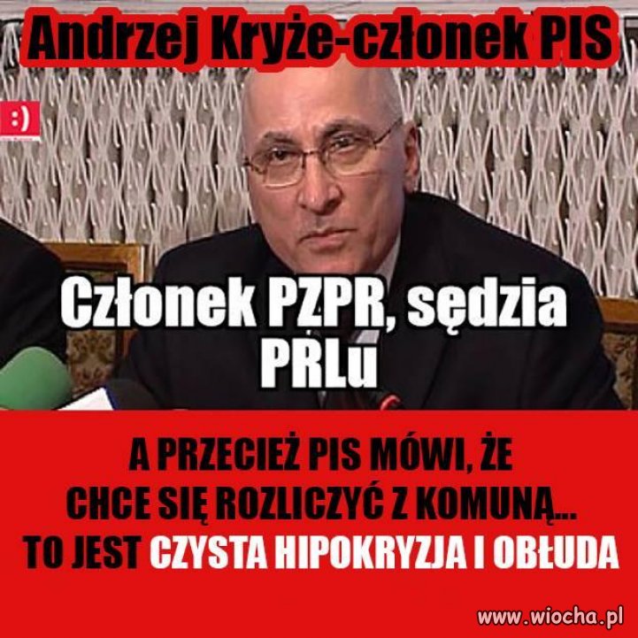 Komunistyczny beton na listach PIS