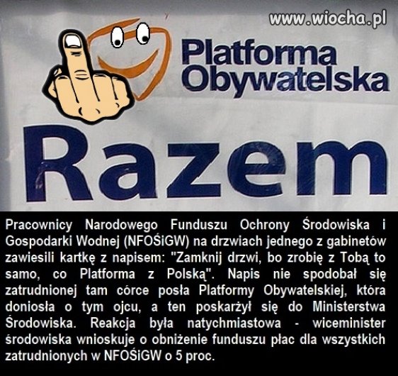 Za żarty z PO wiceminister chce obniżać pensje 