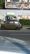 Fiat przerobiony na czołg