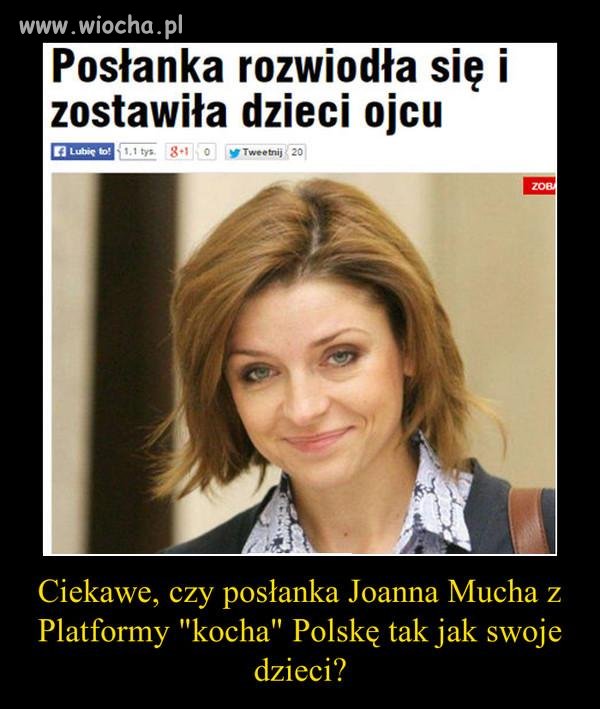 I pewnie alimentów nie płaci...