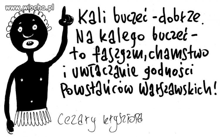 Dokładnie, bo Tylko Biały może być Rasistą 