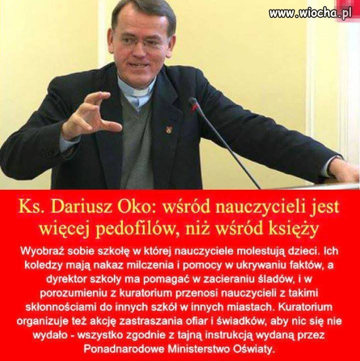 Ks. Dariusz Oko. 