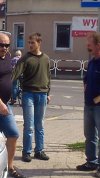 Zdjęcie ofiary pokazują a mordercy zakryte 