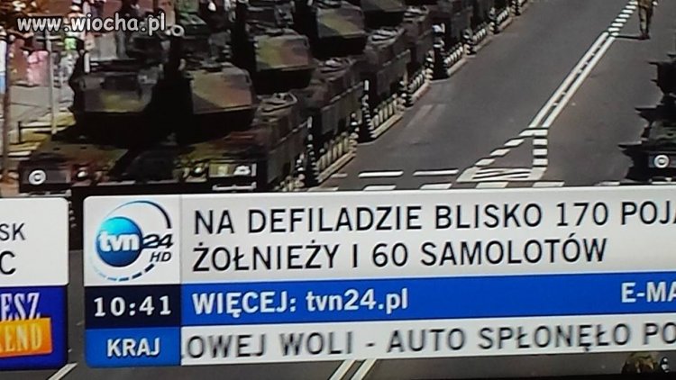Żołnieże w TVN24