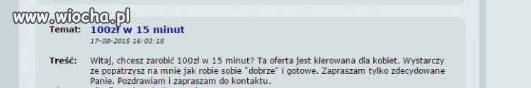 Praca dla pań