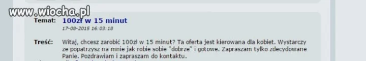 Praca dla pań