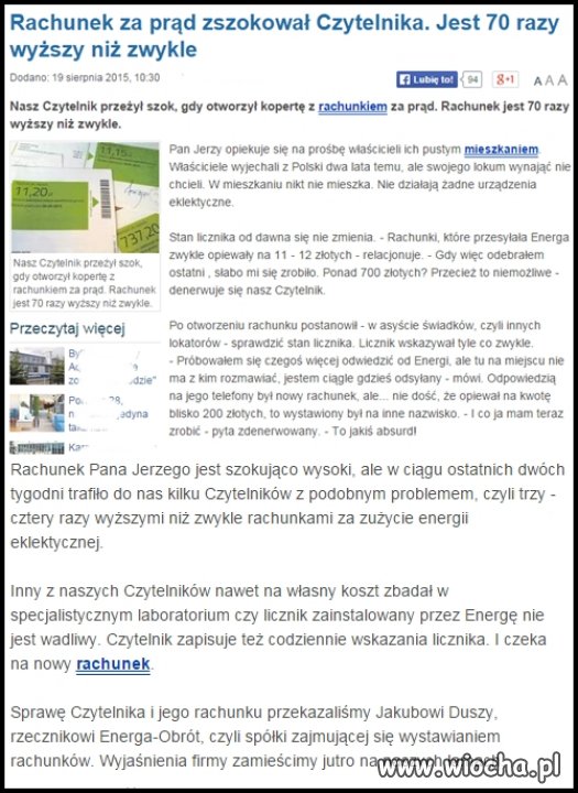 Kantują nas na każdym kroku!