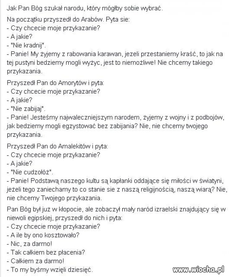 Pozwolę sobie dodać mały dowcip 