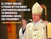 Słowa wygłoszone z ambony przez arcybiskupa. 