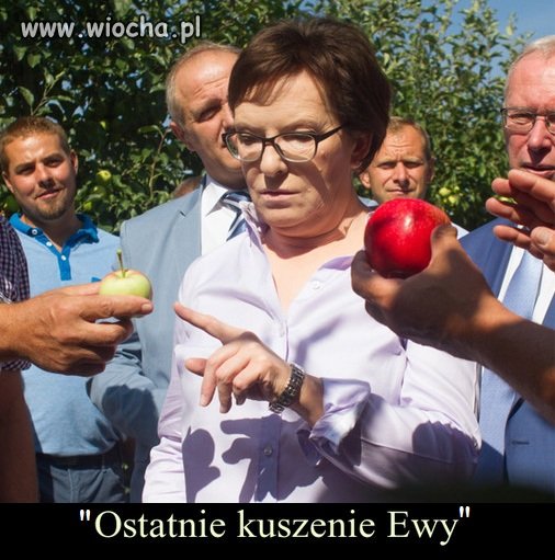 Żryj to jabłko i spier**j z "raju"