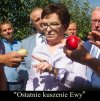 Żryj to jabłko i spier**j z "raju"