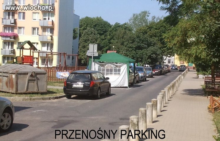 Przenośny parking