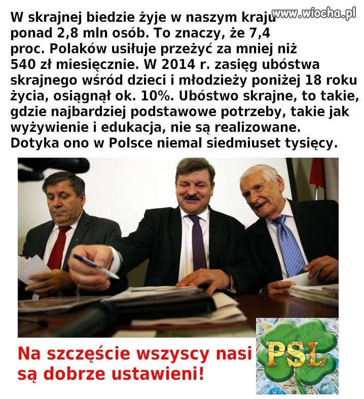 Zbyt rzadko ląduje tu PSL