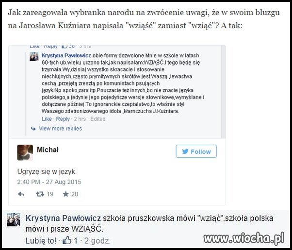 Bój się Boga Krysia