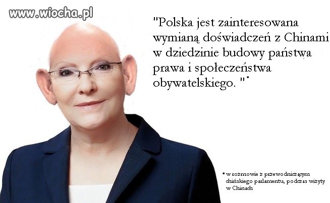 Z serii złote myśli pani premier 
