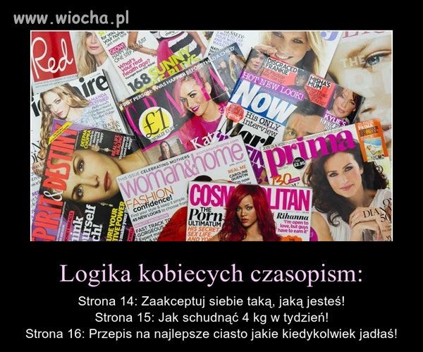 Logika kobiecych czasopism