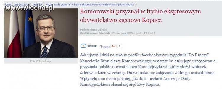 W mediach o tym cisza