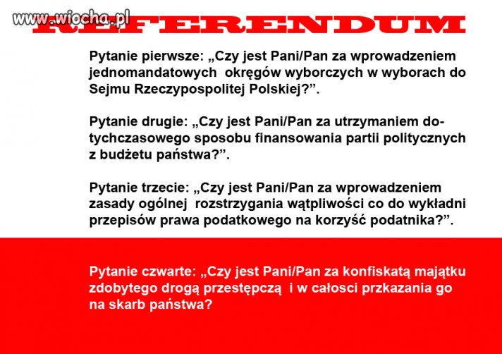 REFERENDUM
