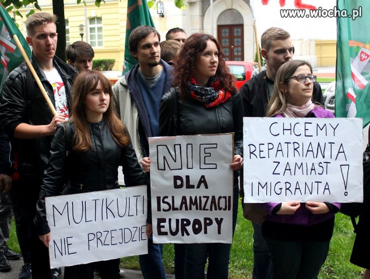 "Chcemy repatrianta, zamiast imigranta"
