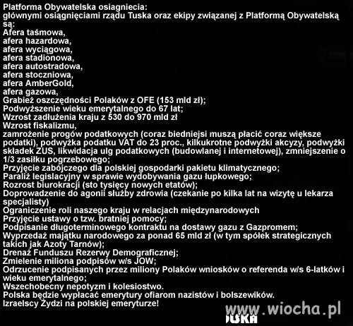 A słowo ciałem się stało? PO wie coś o tym