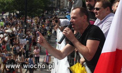 Mało kto na podwyższeniu - a ten się wspiął?
