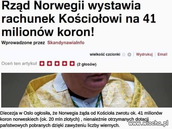 Bo Norwedzy to mają Rząd !!!