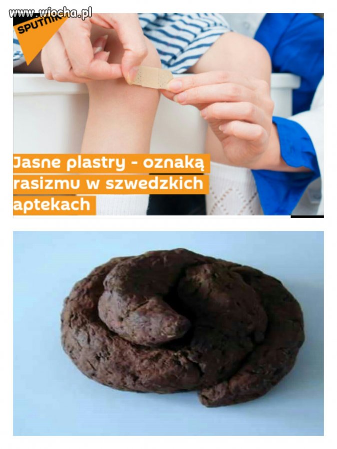 Plastry są rasistowskie, bo są białe.