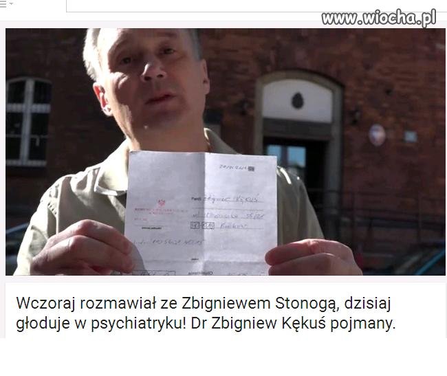 Wczoraj rozmawiał ze Stonogą dziś go zamknęli. 
