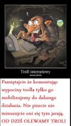 NIE REAGUJMY NA WYPOCINY TROLLI