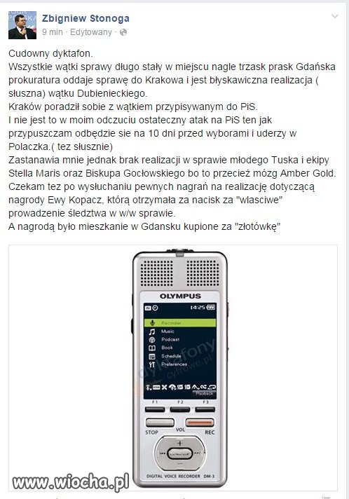 Zbysiu wyciąga coraz nowsze afery PO i PIS
