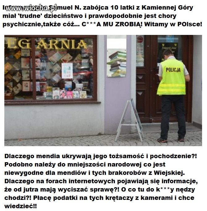 Bandziora będziecie wkrótce utrzymywać!