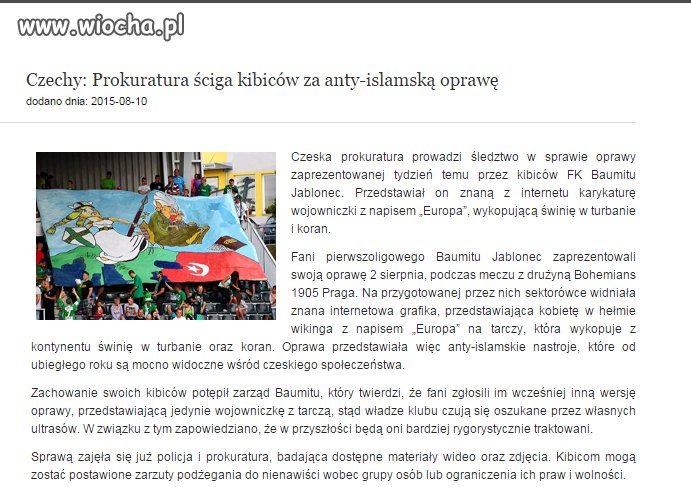 Oczywiście Islamistą zawsze się dzieje krzywda