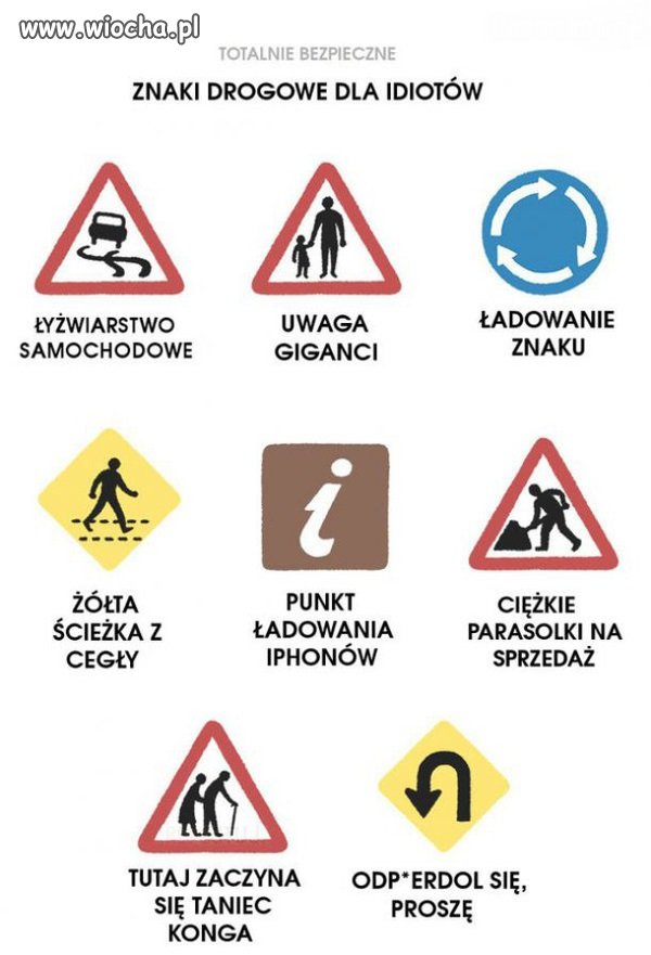 Takie znaki 