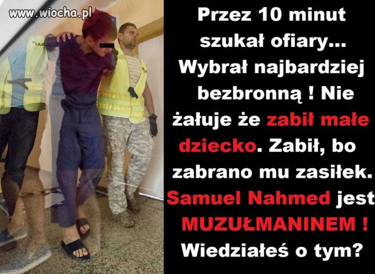 Kara jest jedna dla tego gościa 