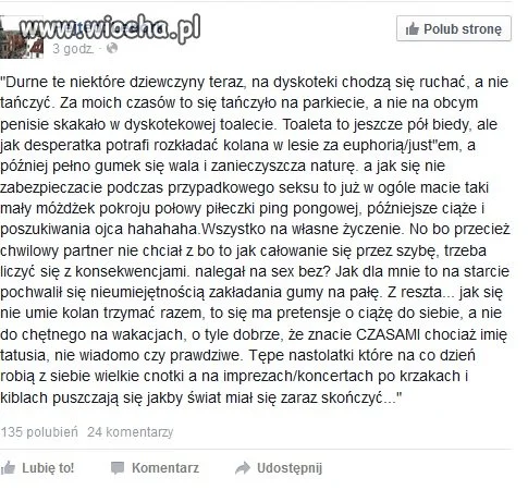 Ktoś w końcu powiedział prawdę ... 